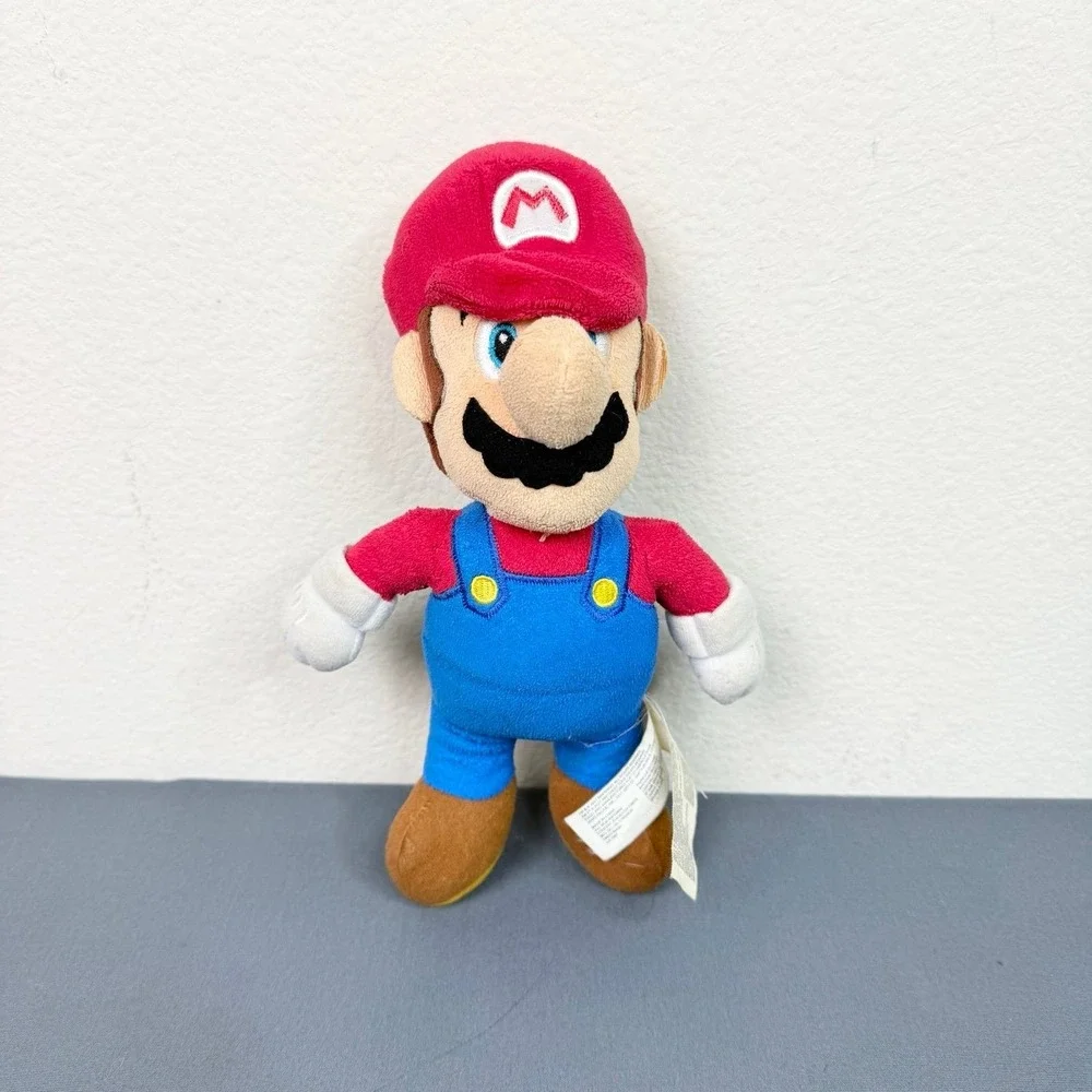 Super Mario Bros Plush Mario Doll Stuffed Toy 2021 Nintendo 9
